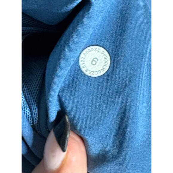 Lululemon Stretch High-Rise Pant 7/8 Length Blue-sz 6 - Picture 3 of 12